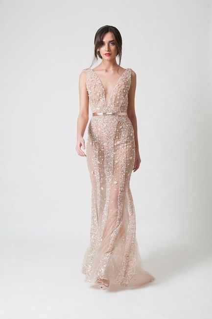 1  robe de mariée