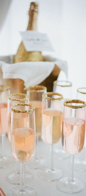 4 Flûtes à champagne
