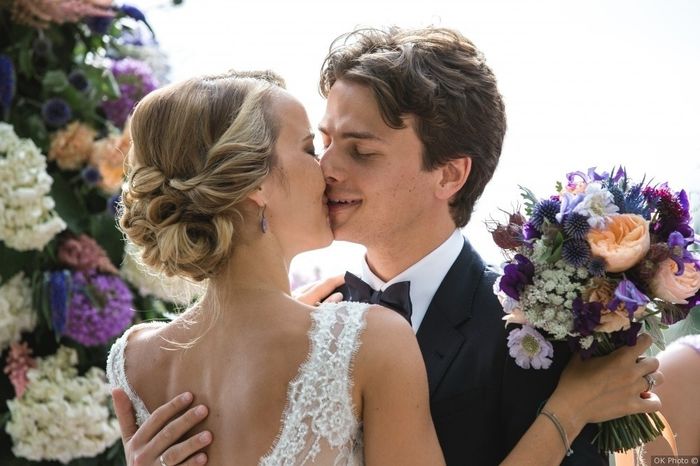 3 Le baiser romantique de Michel et Anastasie