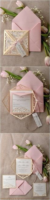 2 rose et or