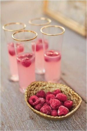 17 rose et or