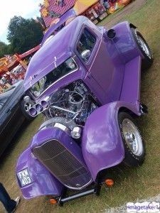 5 voiture mariage violet