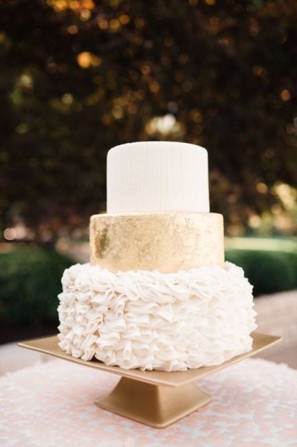 mariage blanc et doré