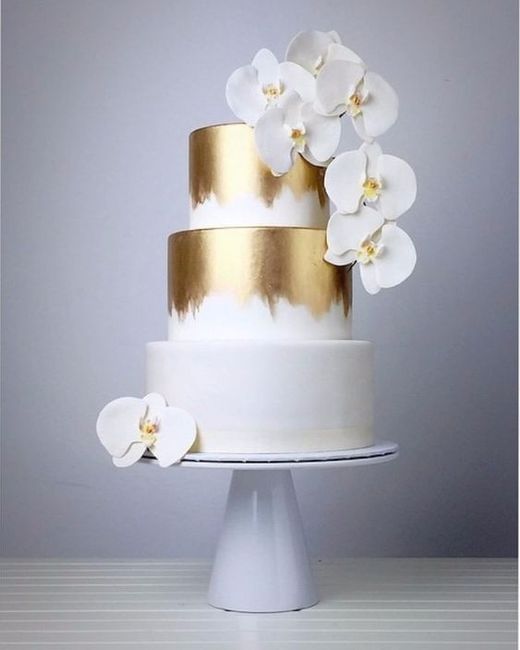 mariage blanc et doré