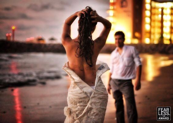 2. Trash the dress