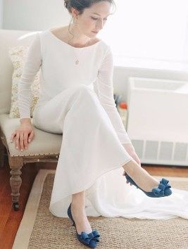 2. Chaussures bleues