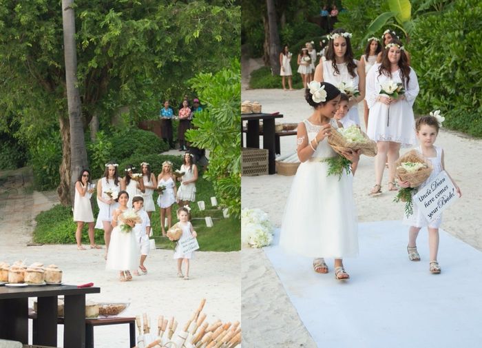 mariage à la plage