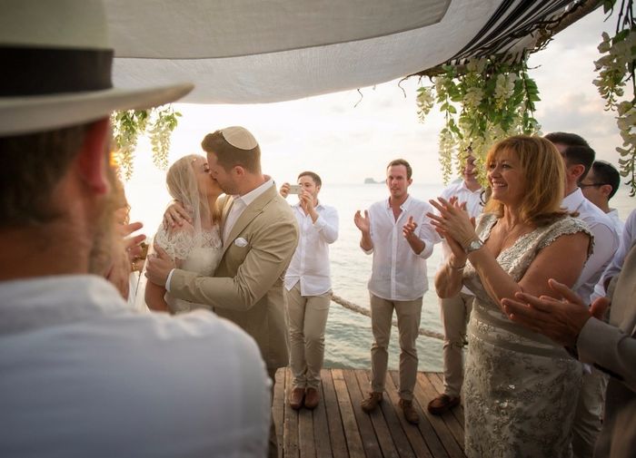 mariage à la plage