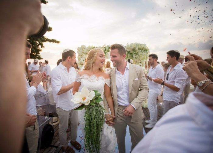 mariage à la plage
