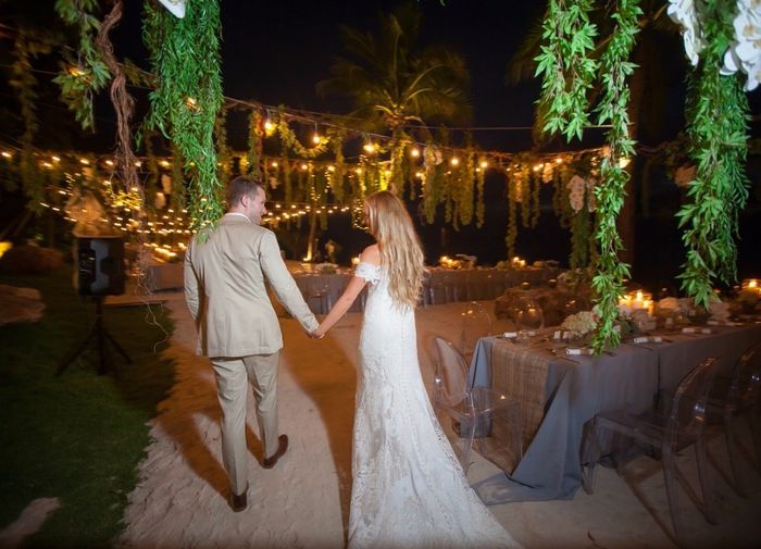 mariage à la plage