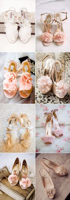 chaussures à fleurs