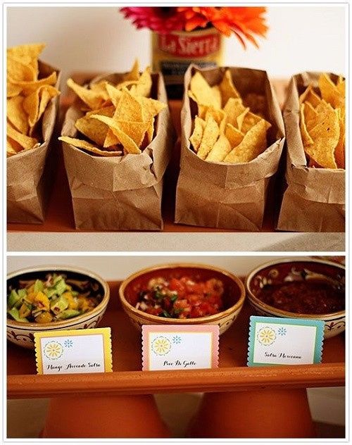 Nachos et sauces