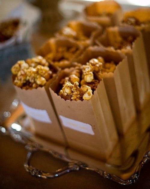 Pop corn au caramel