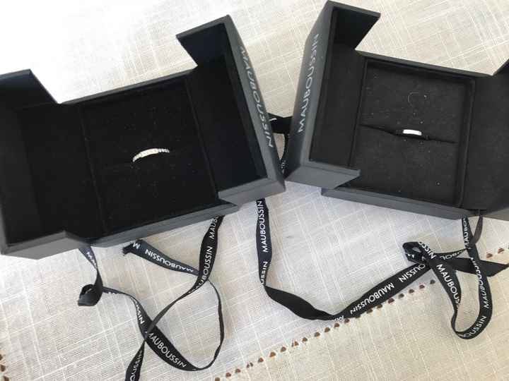 Avez-vous la même alliance que votre chéri? - 1