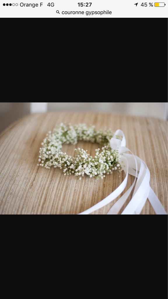 Couronne de mes demoiselles d'honneur - 1