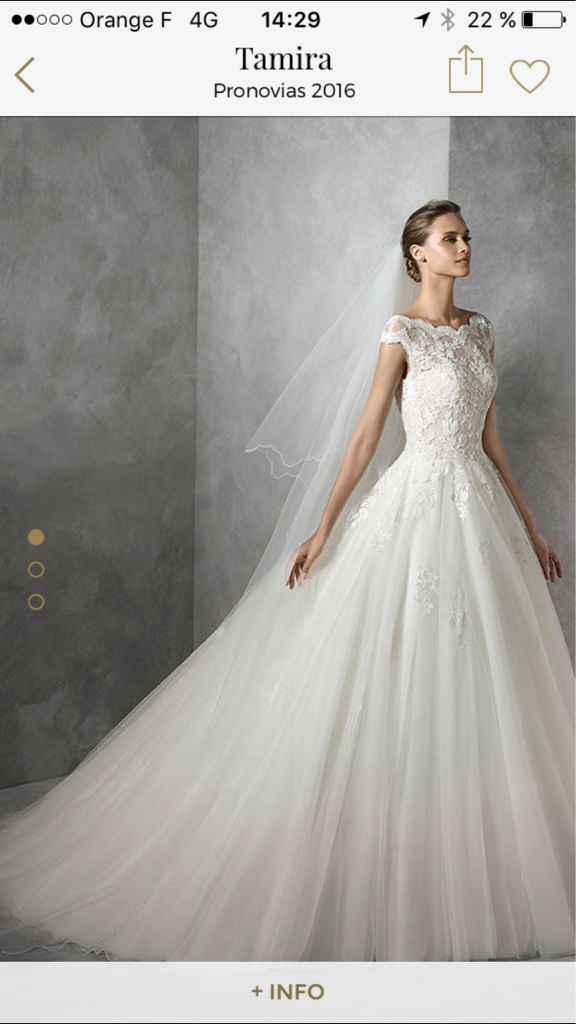 Nouvelle essayage de ma robe - 1