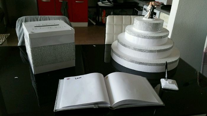 Support dragées faux wedding cake - 2