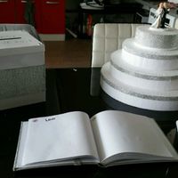 Support dragées faux wedding cake - 2