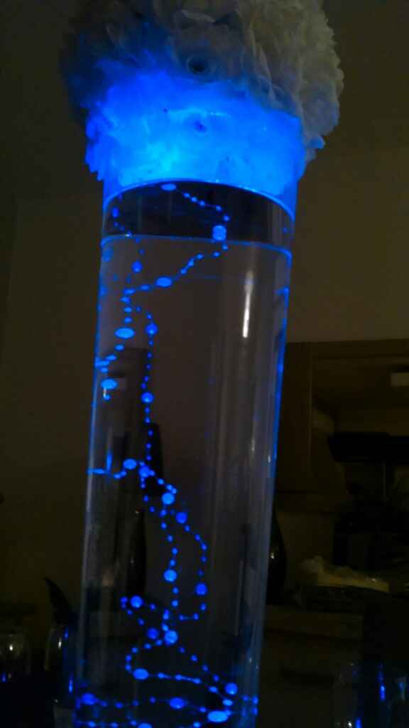 Centre de table vase lumineux - 4