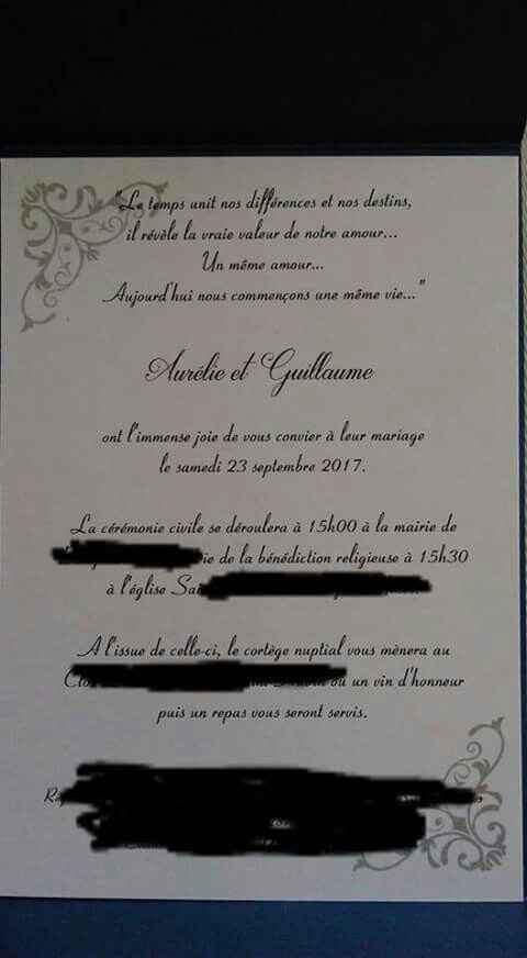 Nos faire-parts bleu marine - 2