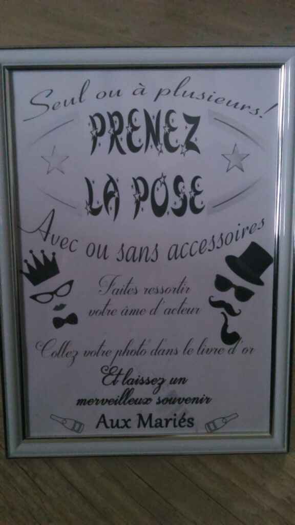 Affiche photobooth: quand mon homme s'investit dans la déco - 1