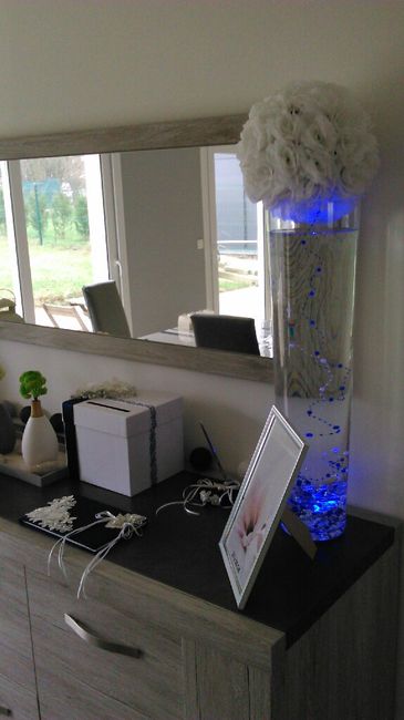Centre de table vase lumineux - 2
