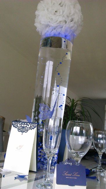 Centre de table vase lumineux - 3