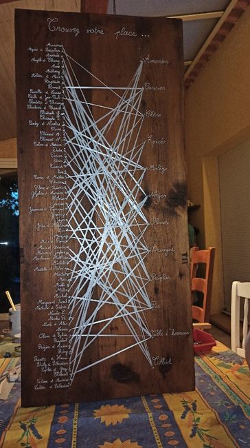 Plan de table labyrinthe 3