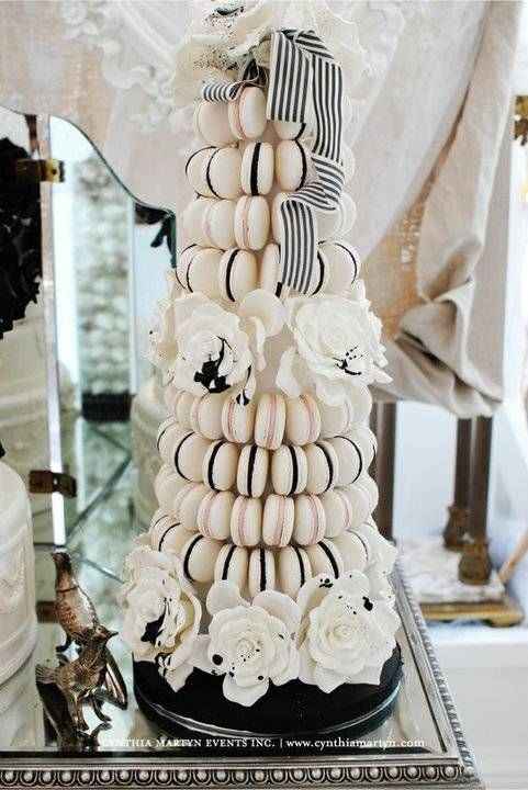 The Wedding Cake Macarons !