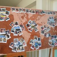 plan de table - Thème Voyage