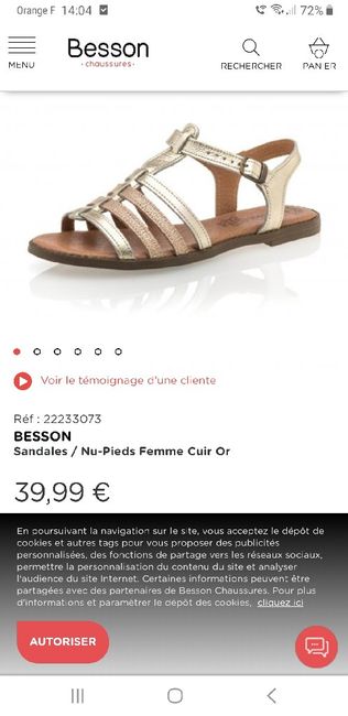 Chaussures plates - 1