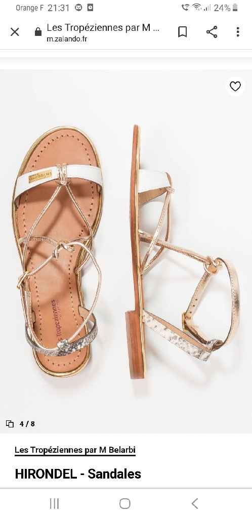 Chaussures plates - 1