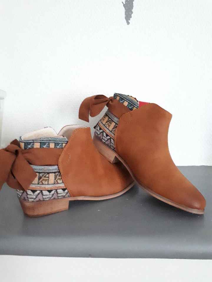 Chaussures pour le jour j - 1