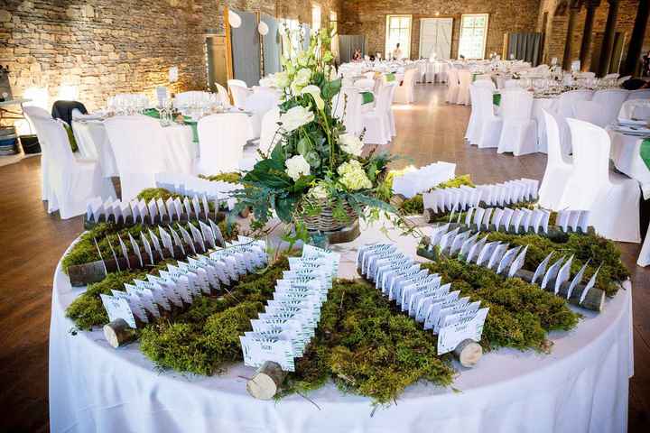 Table d'accueil