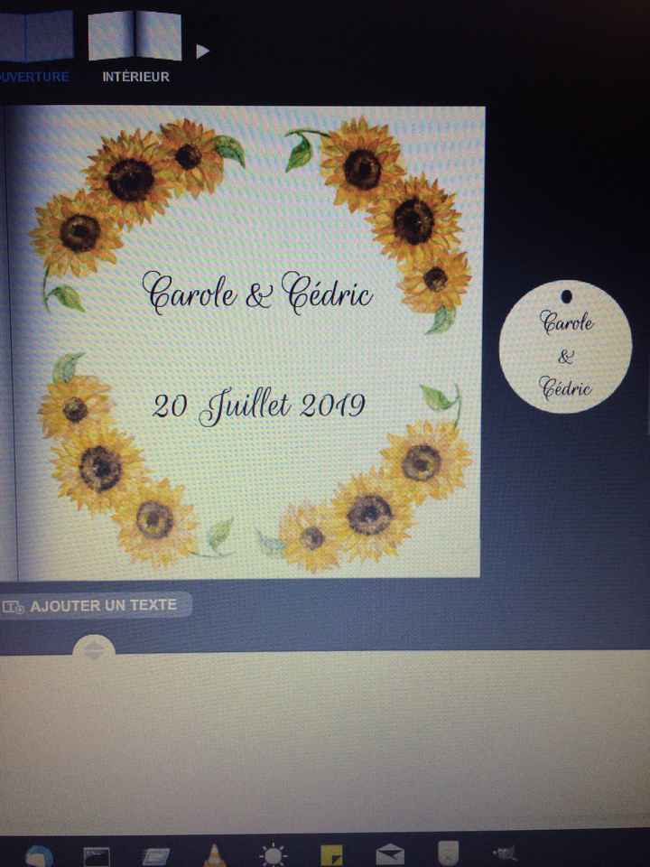 Faire-part création libre - 1