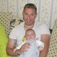 Léo et papa
