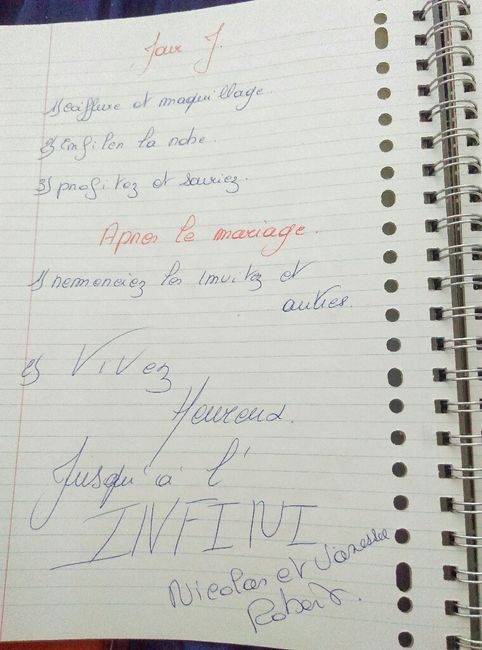 Je suis au début de mon mariage et j ai déjà tout planifié - 9