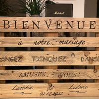 Panneau bienvenue palette - 2