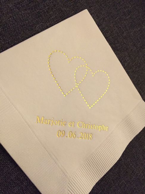 Mes serviettes haha ! 1