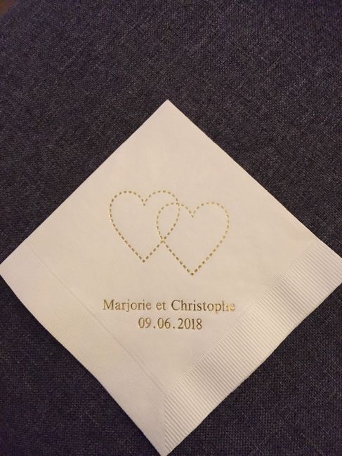 Mes serviettes haha ! 2