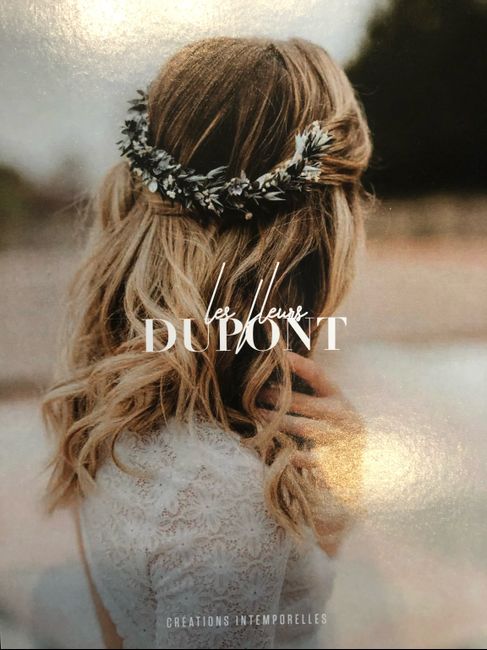 Accessoire cheveux et bracelets témoins - 1