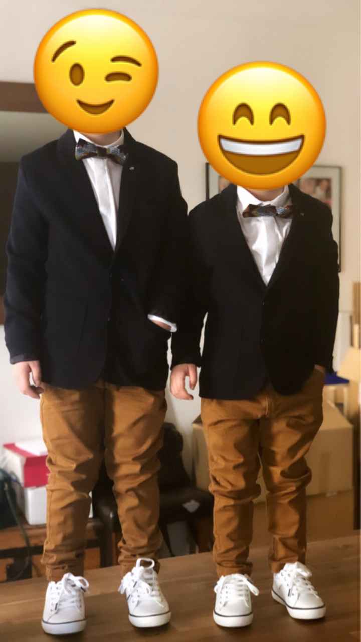 Tenues petits garçons d’honneur - 1