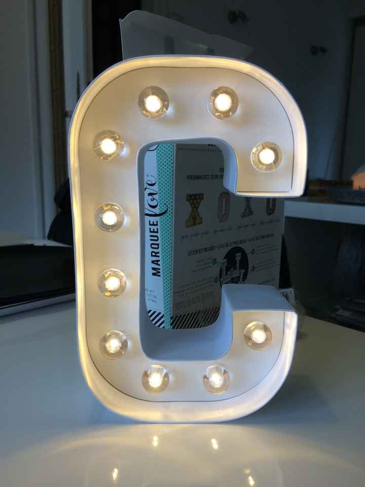 Lettres lumineuses - 3