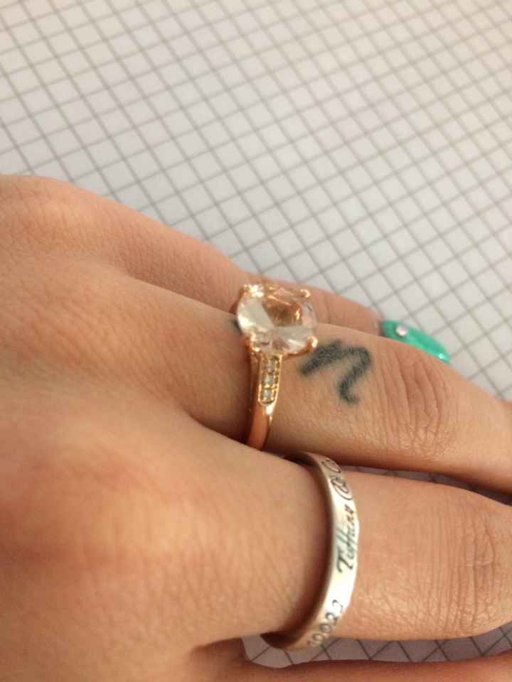 Montrez nous vos bagues de fiançailles :d - 2