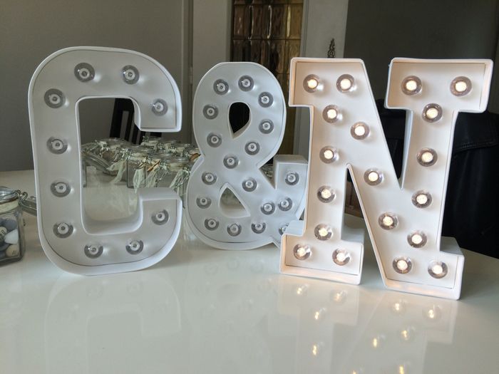 Lettres lumineuses - 4