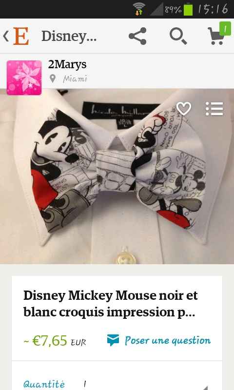 Mariage mickey et minnie - 1