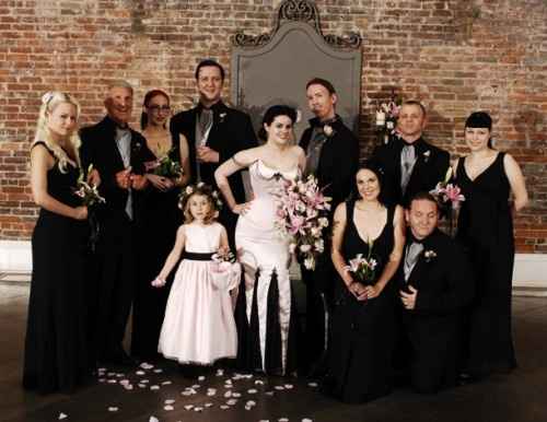 mariage goth