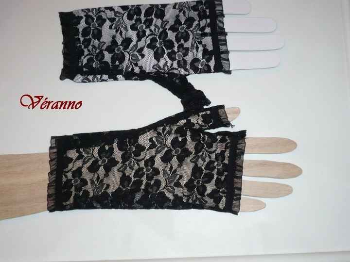 gants en dentelle