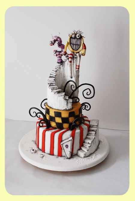 gâteau tim burton 2