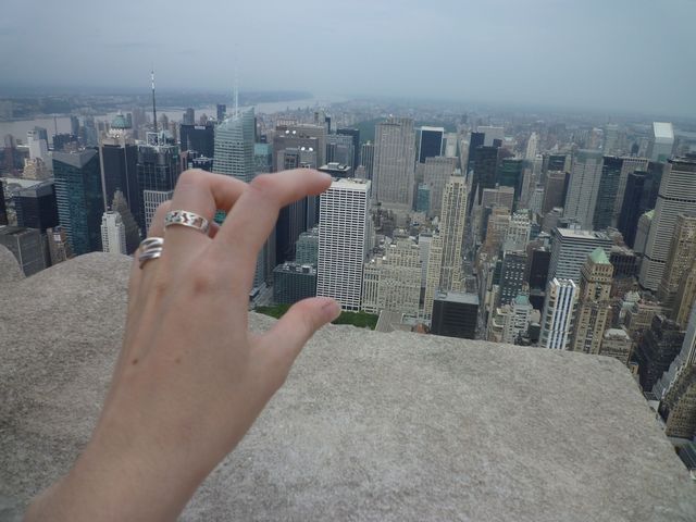 vue de l'empire state building